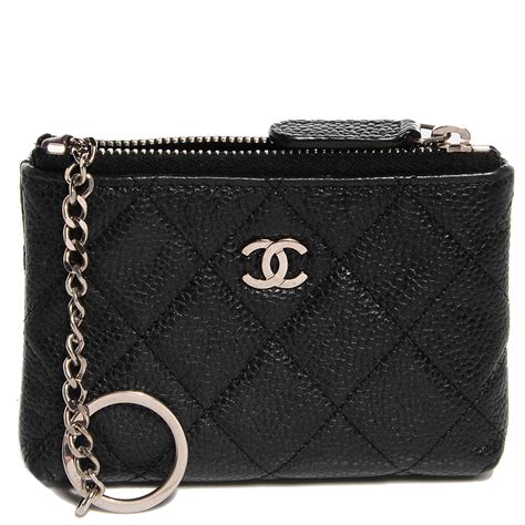 chanel car key holder|chanel keychain pouch.